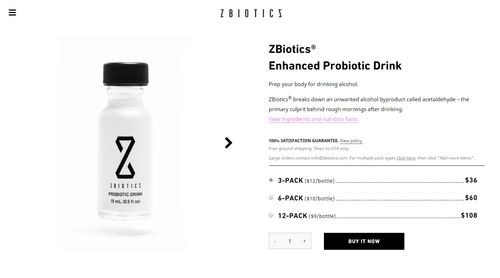 有能解酒的转基因益生菌饮品 美国生物科技公司 zbiotics 获230万美元种子轮融资